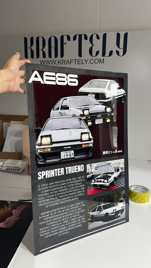 Pedido real de cliente — Metalprint personalizado en aluminio Kraftely