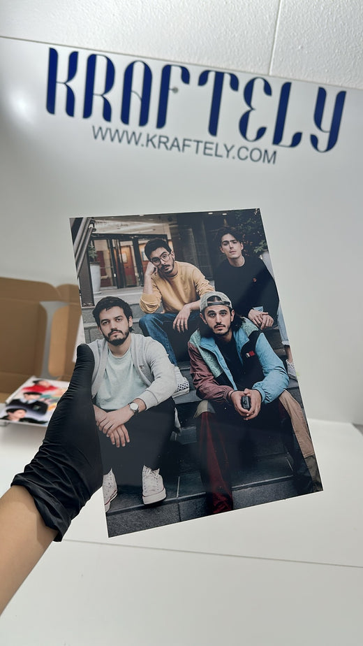 Cliente Kraftely — cuadro personalizado en aluminio con tu foto