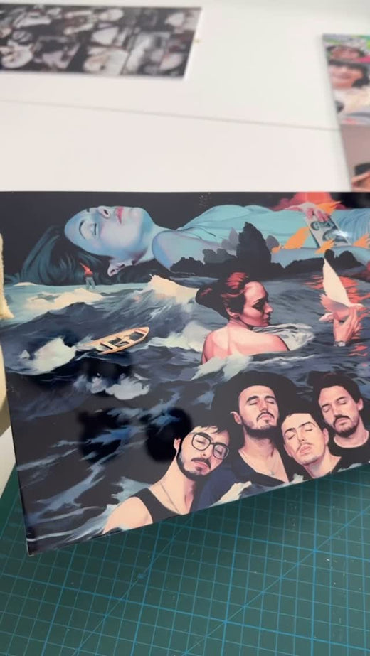 Pedido real de cliente — Metalprint personalizado en aluminio Kraftely