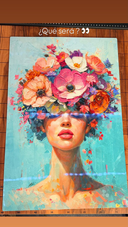 Pedido real de cliente — Metalprint personalizado en aluminio Kraftely